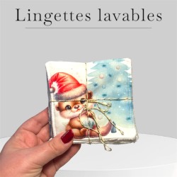 Lingettes Loutre Noël - lot...