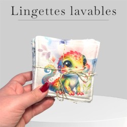 Lingettes Geckos - lot de 8