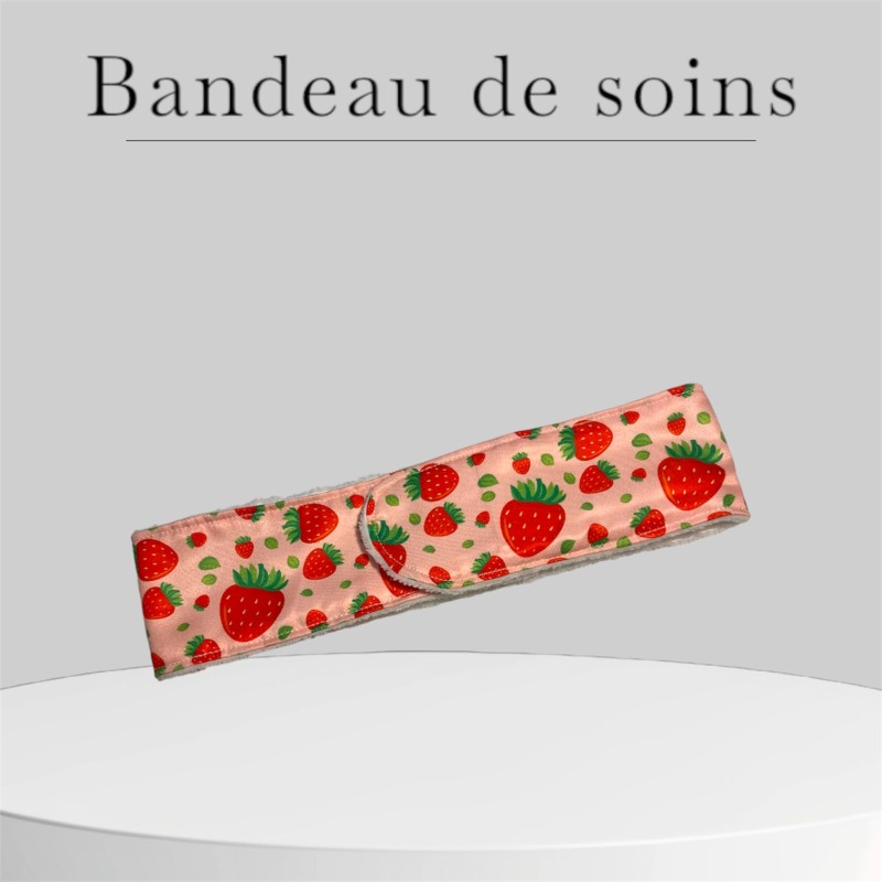 Bandeau de soins fraises