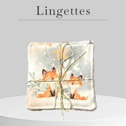 Lingettes petits renards -...