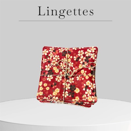 Lingettes sakura - lot de 5