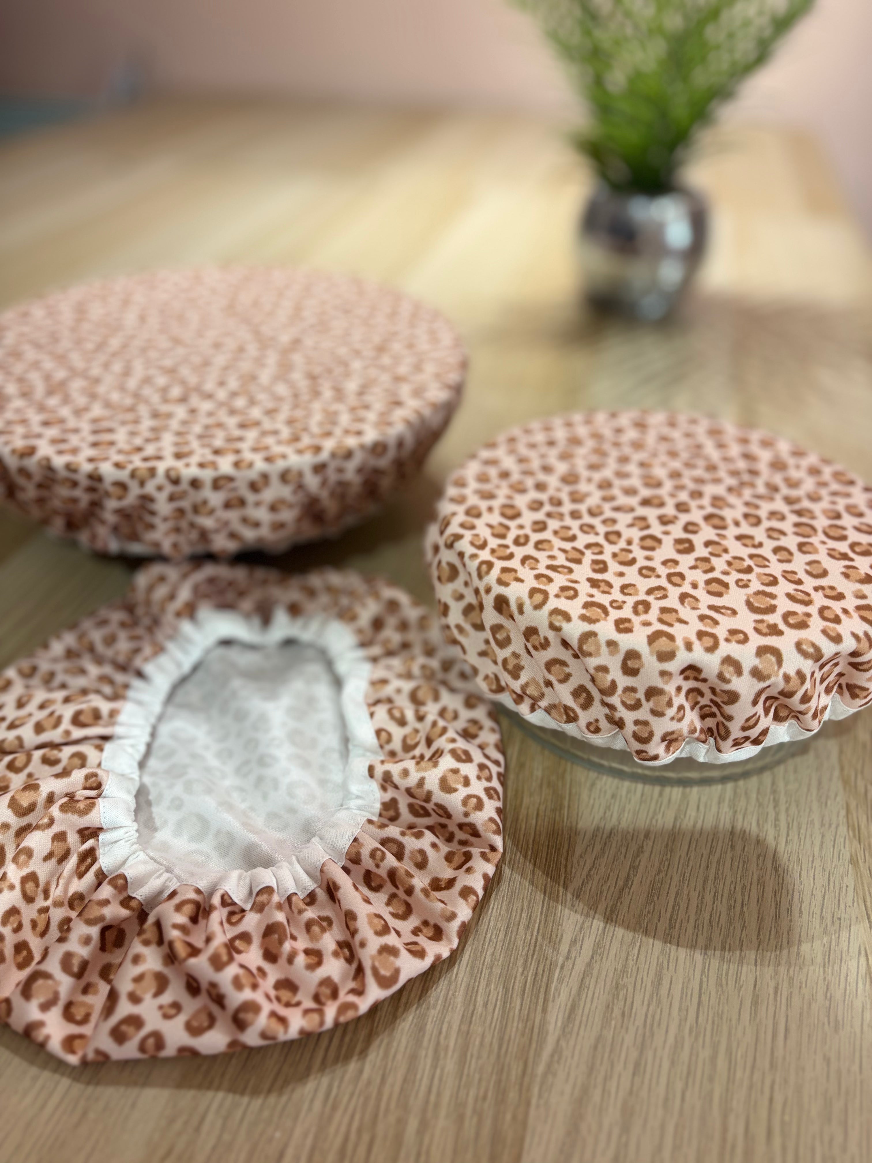 Couvre-bols lavables - Léopard