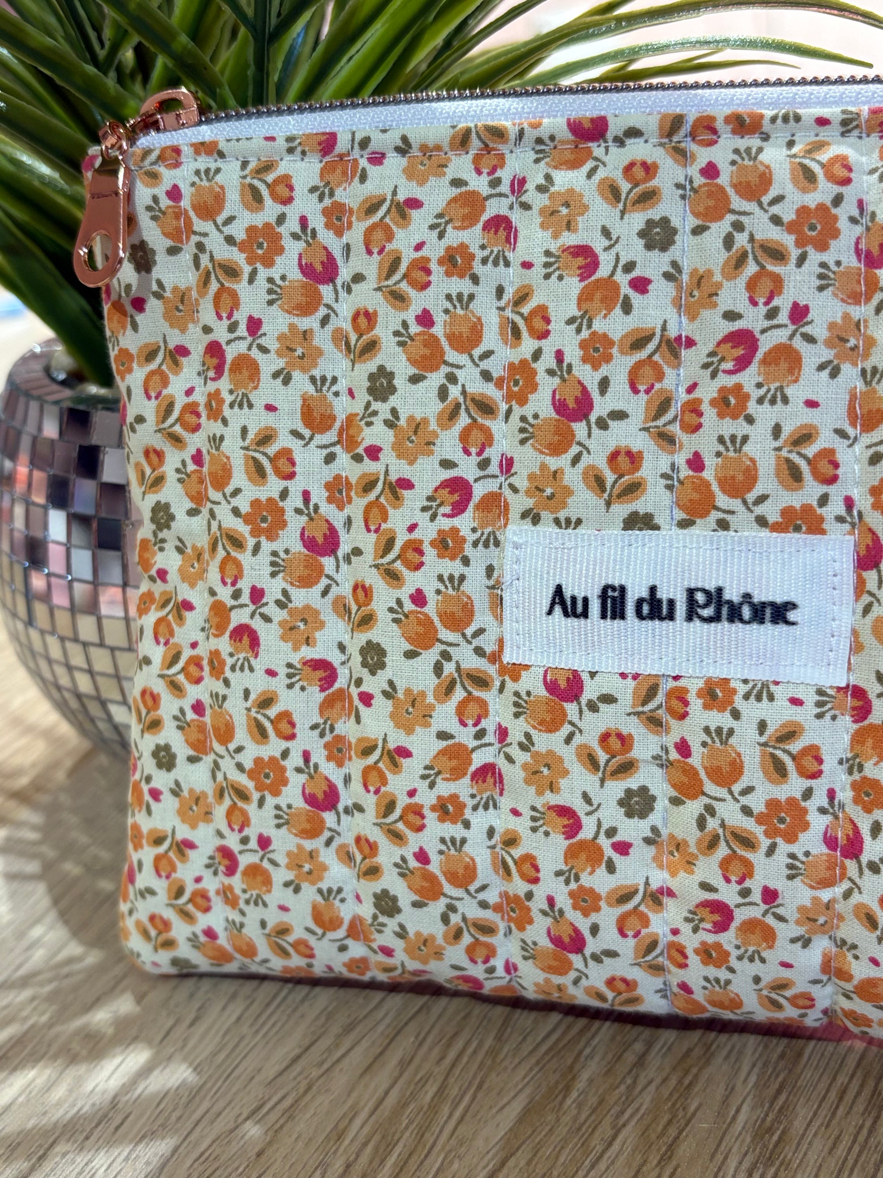 Pochette plate - Capucine