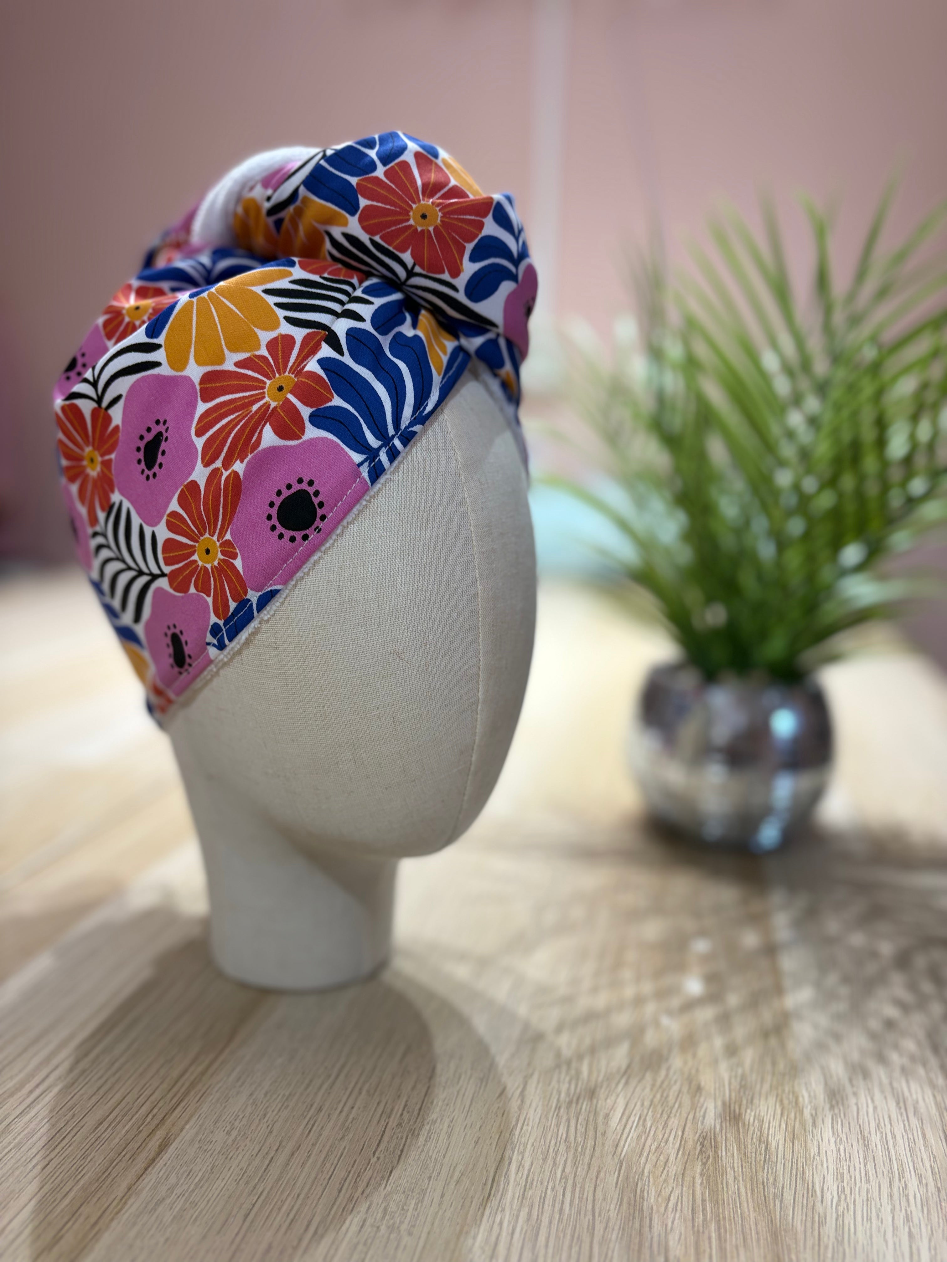 Serviettes-turban à cheveux