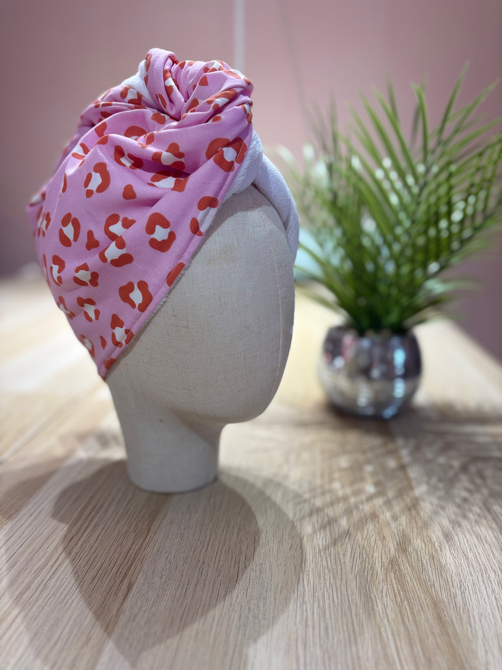 Serviettes-turban à cheveux