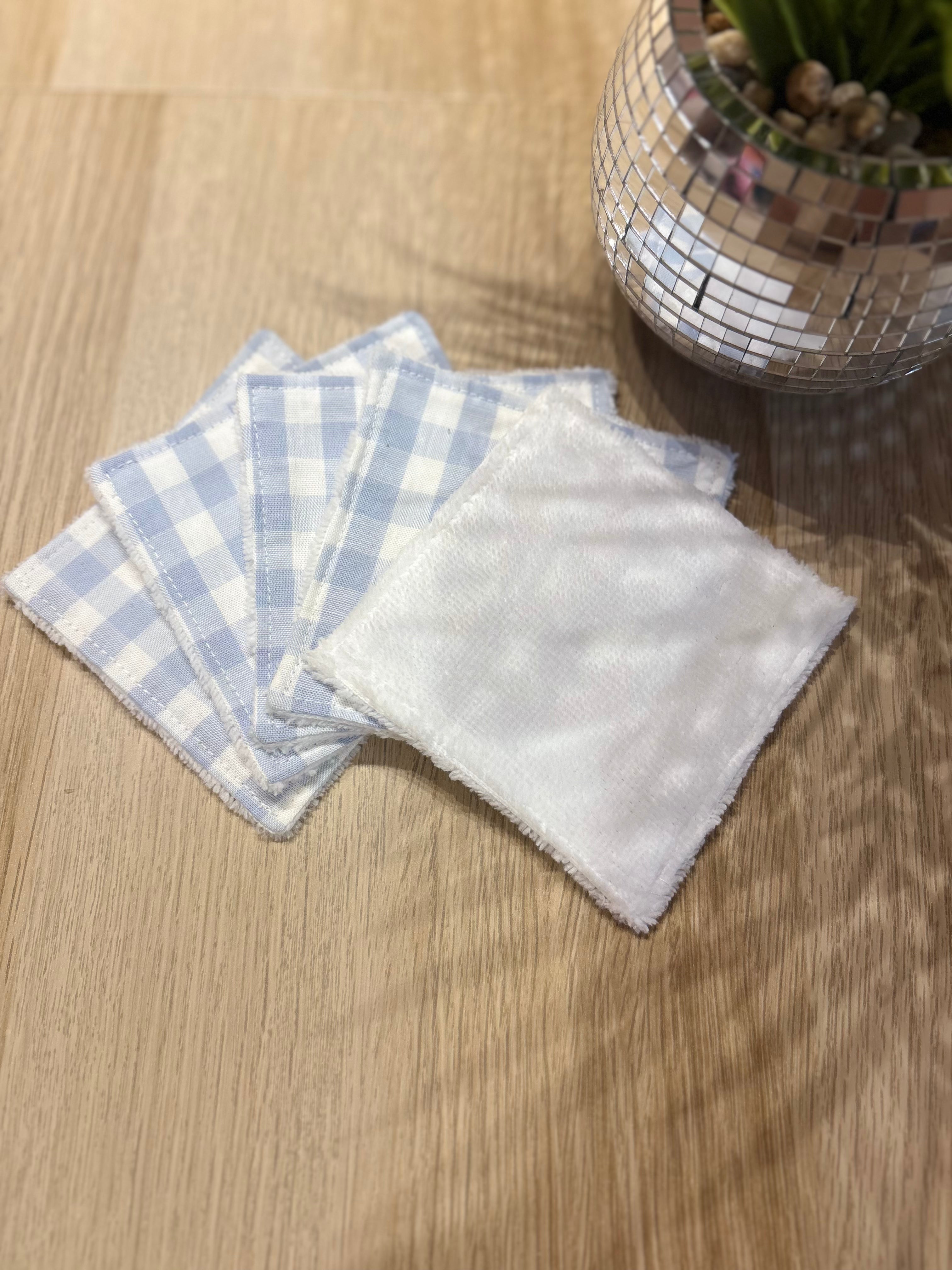 Lot de 5 lingettes lavables