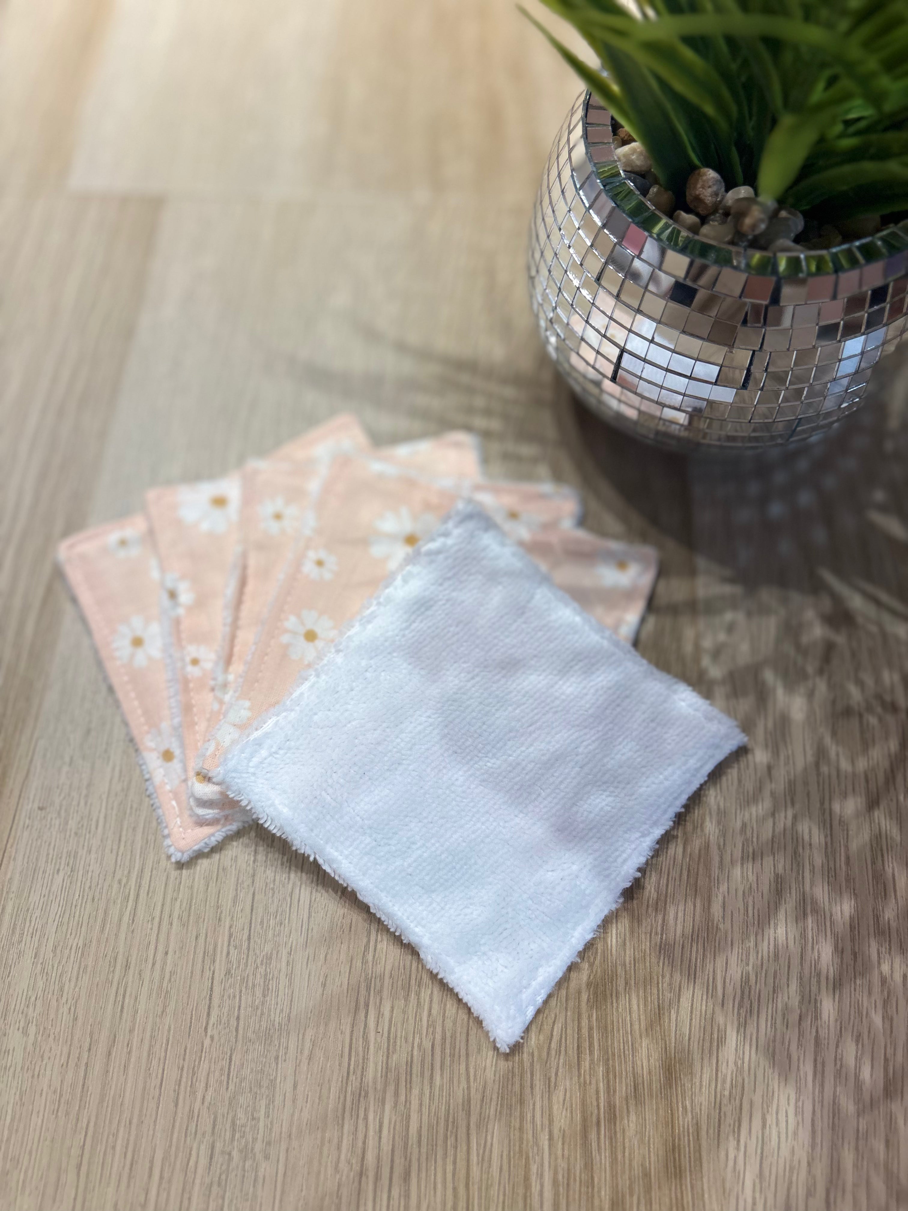 Lot de 5 lingettes lavables
