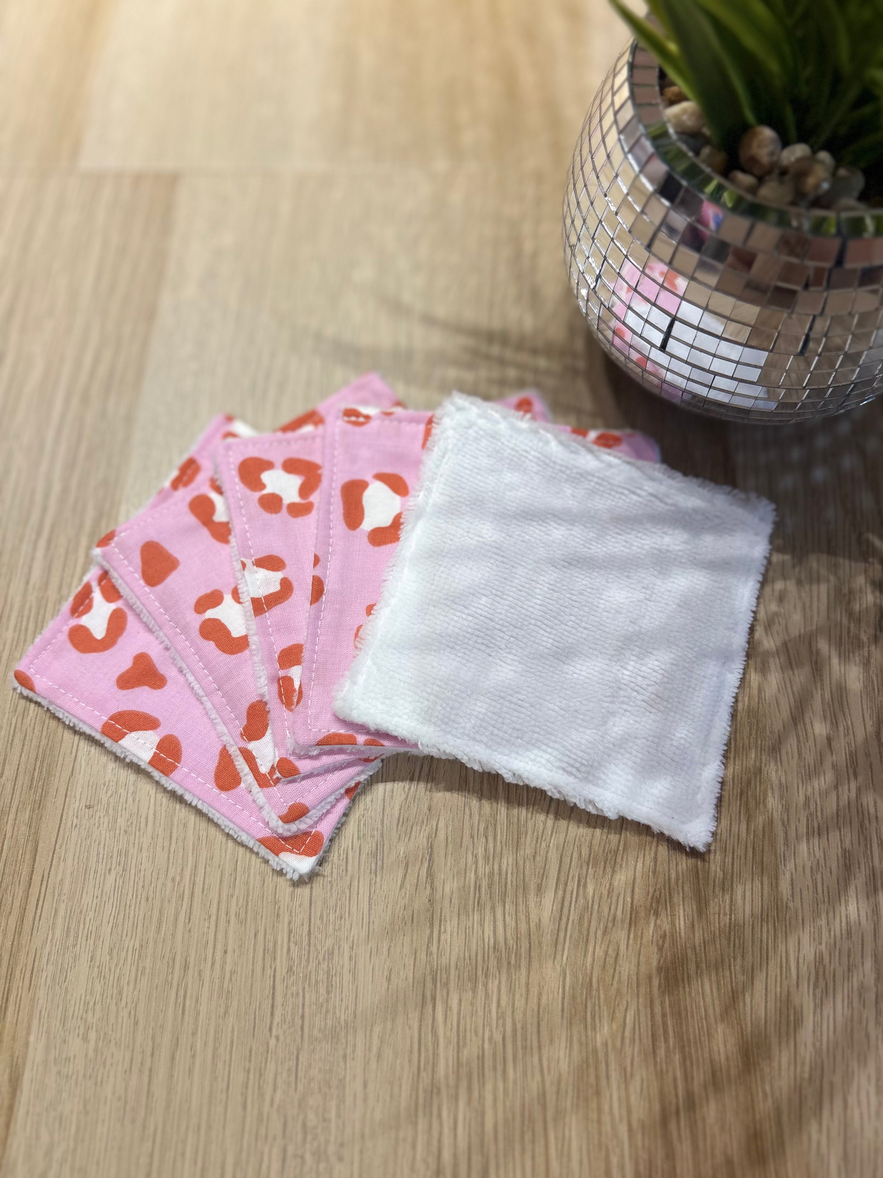 Lot de 5 lingettes lavables