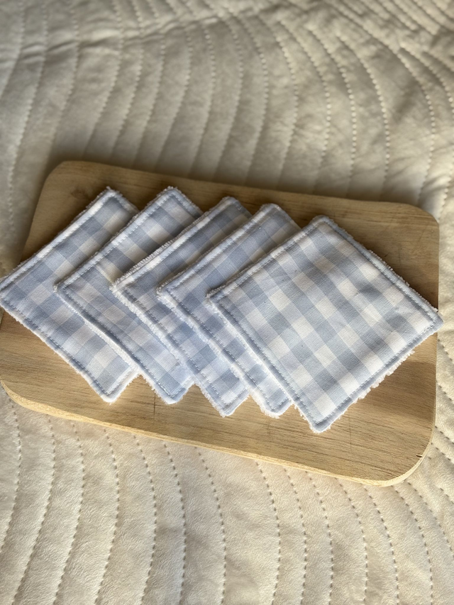 Lot de 5 cotons lavables