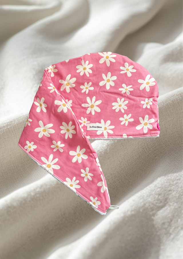 Serviettes-turban à cheveux