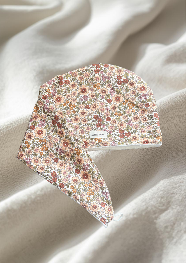 Serviettes-turban à cheveux