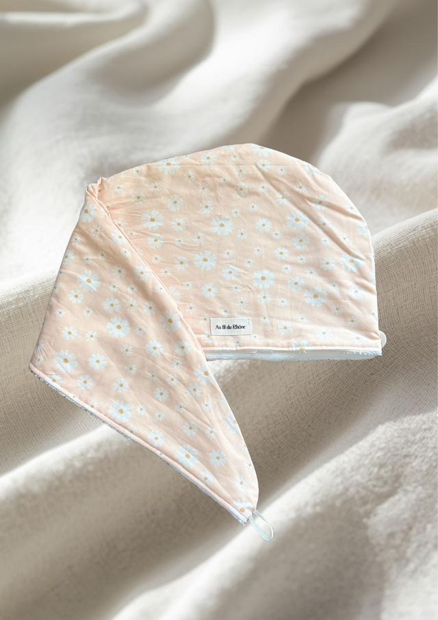 Serviettes-turban à cheveux